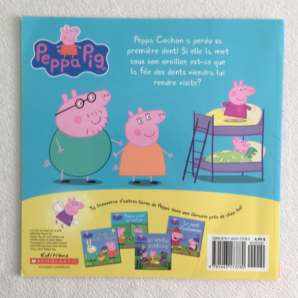 “La fée des dents” French Language Peppa Pig Paperback Book 🇫🇷 - Picture 2 of 16